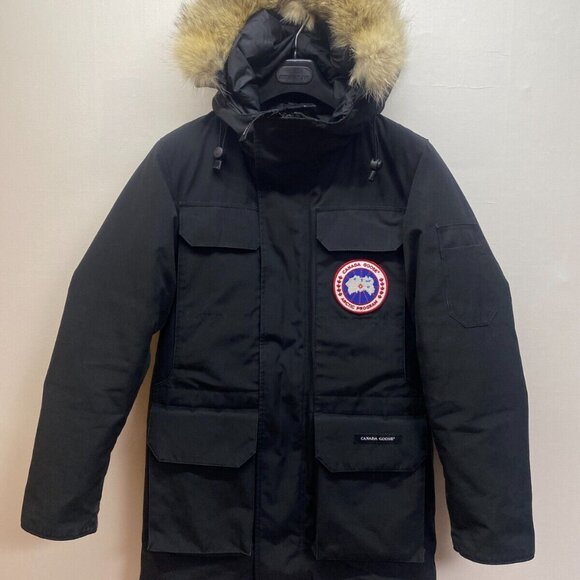 Canada Goose Parka Langford Black Jacket Men - Picture 1 of 5